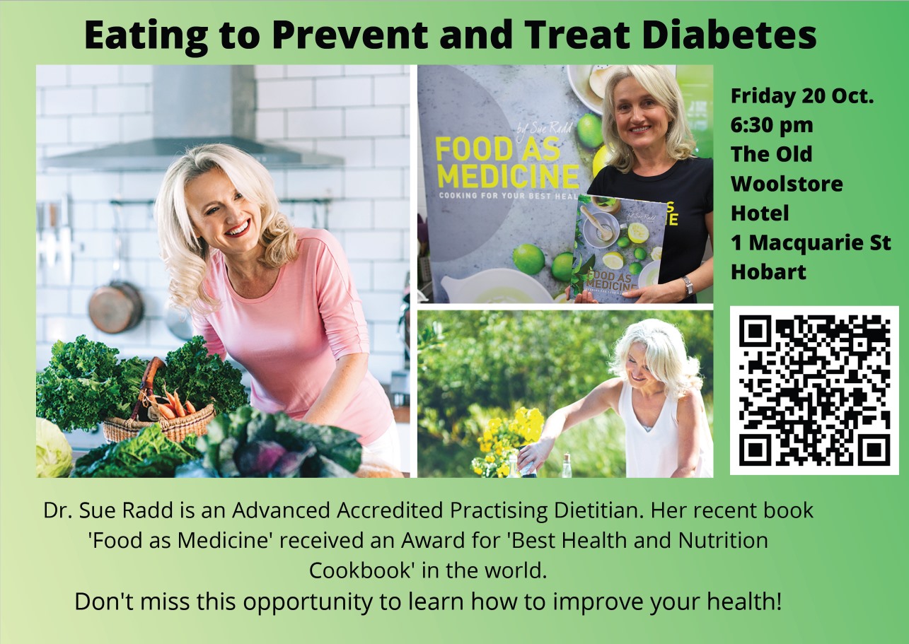 Eating To Prevent And Treat Diabetes - Hobart