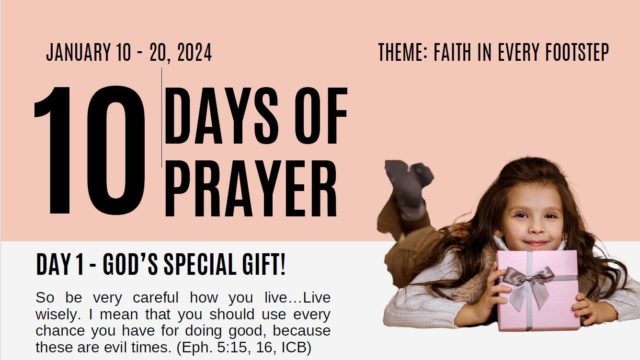 10 Days of Prayer for Children